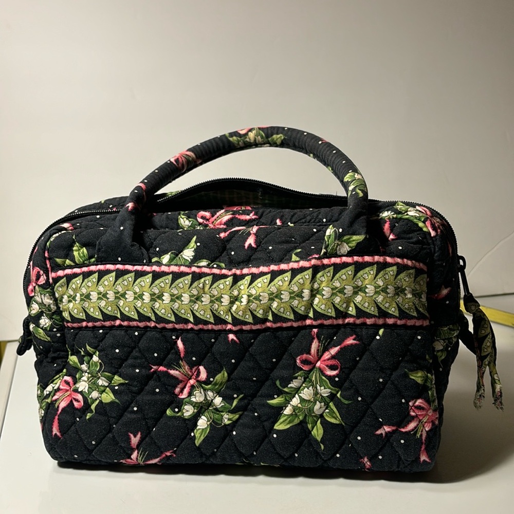 Vera Bradley short handled handbag 9 inches long by 6 inches deep multicolor